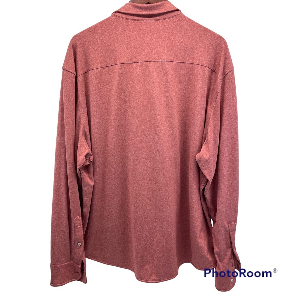 UNTUCKIT PERFORMANCE TEE BUTTON DOWN SHIRT SIZE XXXL 3XL TERRA STRETCH - Picture 2 of 11